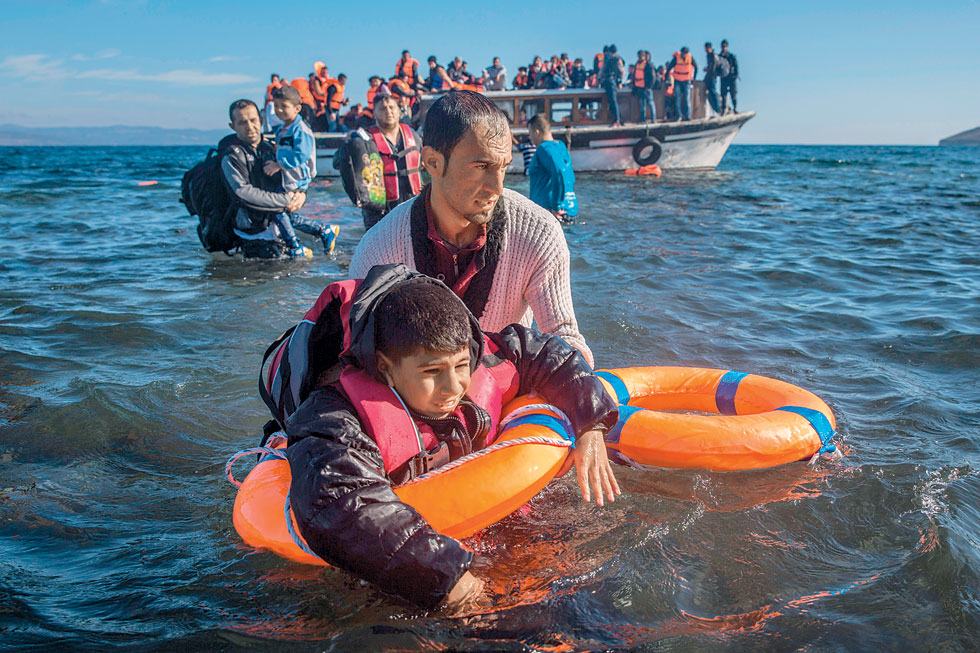 5.000 πρόσφυγες στη Μυτιλήνη μέσα σε 24 ώρες