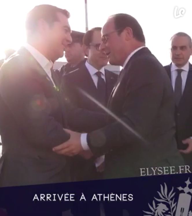 Το ΒΙΝΤΕΟ του Μεγάρου των Ηλυσίων από την άφιξη Ολάντ στην Αθήνα