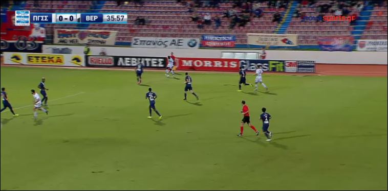 Το γκολ της Βέροιας κόντρα στον Πανιώνιο – ΒΙΝΤΕΟ
