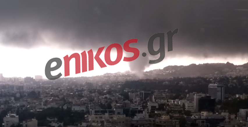 Κι άλλος “ανεμοστρόβιλος” στο κέντρο της Αθήνας – ΒΙΝΤΕΟ αναγνώστη