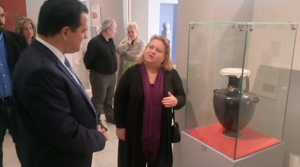 Εντυπωσιασμένος ο Άδωνις από την Αμφίπολη – ΦΩΤΟ