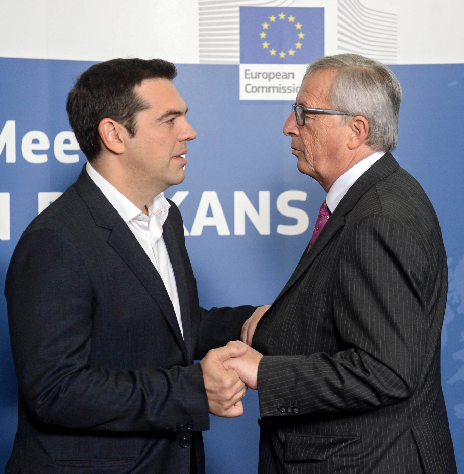 Συνομιλία Τσίπρα – Γιούνκερ πριν από τη Σύνοδο – ΦΩΤΟ