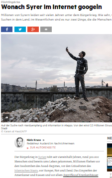 Οι αναζητήσεις των Σύρων στο google μαρτυρούν το δράμα