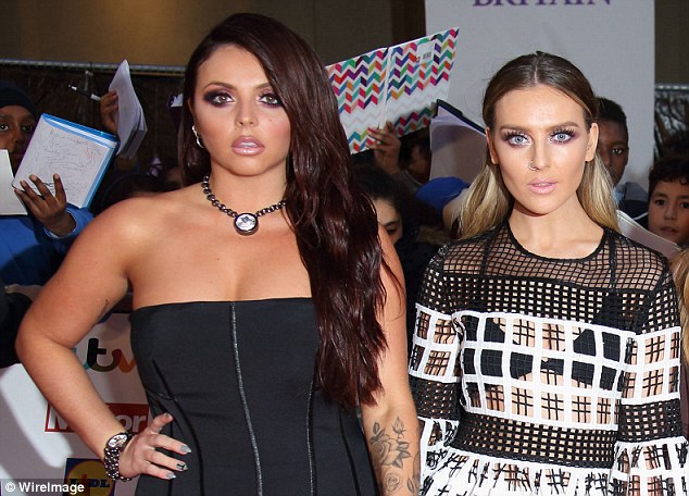 Little Mix's bandmates Jesy Nelson (left) and Perrie Edwards (right) both adopted the expression - lips slightly parted - on the red carpet at the Pride of Britain Awards earlier this week