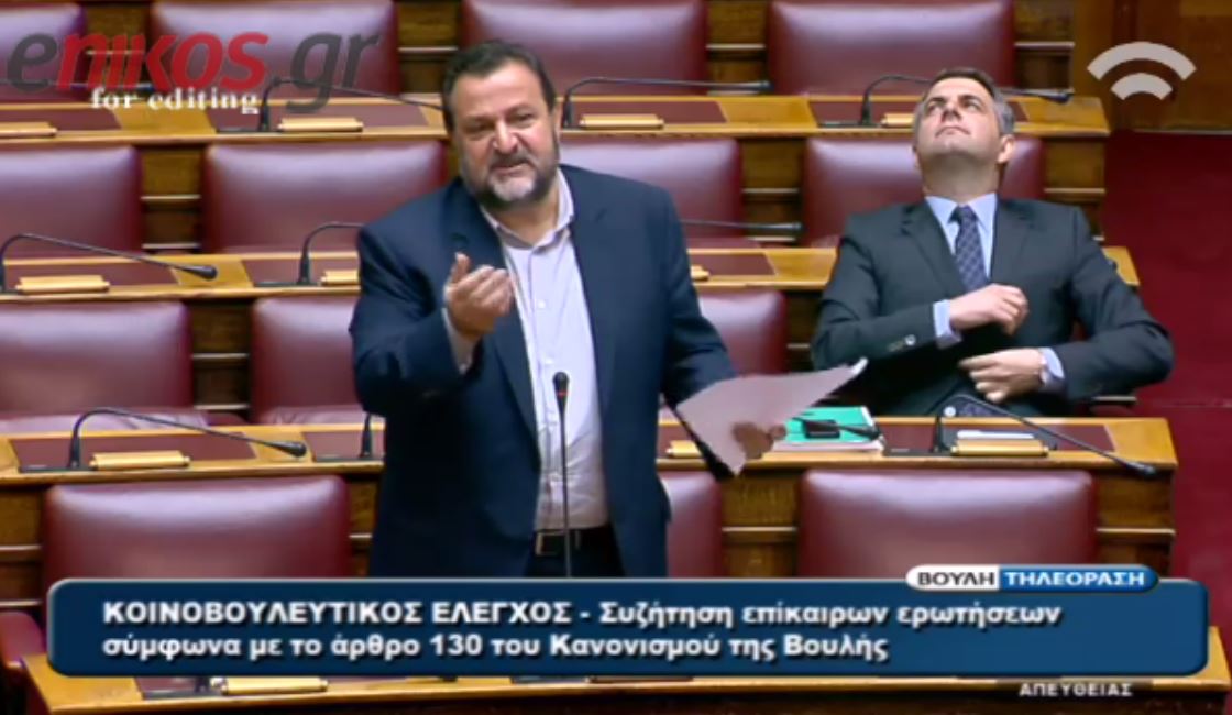 Κεγκέρογλου: Μόνιμος προβοκάτορας ο κ. Σπίρτζης – ΒΙΝΤΕΟ