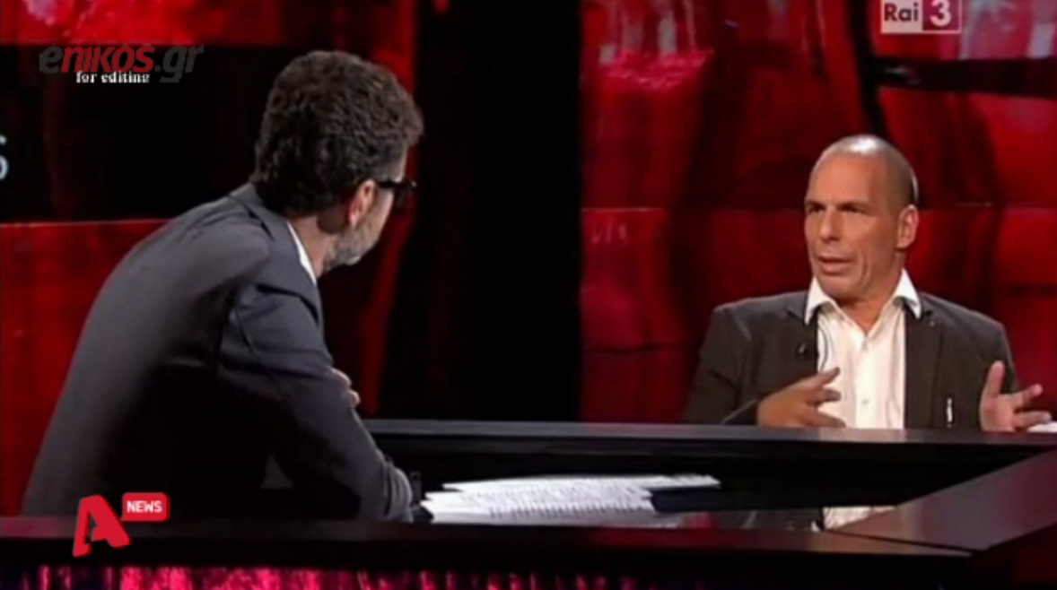 Αντιδράσεις στην Ιταλία από τα 24.000 ευρώ της Rai στον Βαρουφάκη – ΒΙΝΤΕΟ