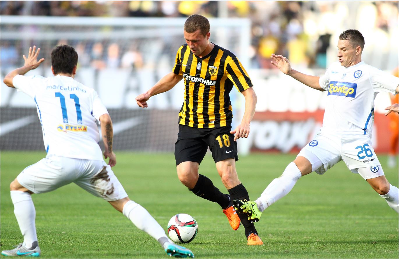 Το γκολ της ΑΕΚ κόντρα στον Ατρόμητο – ΒΙΝΤΕΟ