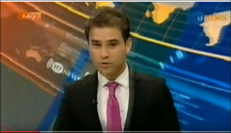 Αφγανός παρουσιαστής εγκαταλείπει το στούντιο την ώρα του σεισμού – ΒΙΝΤΕΟ