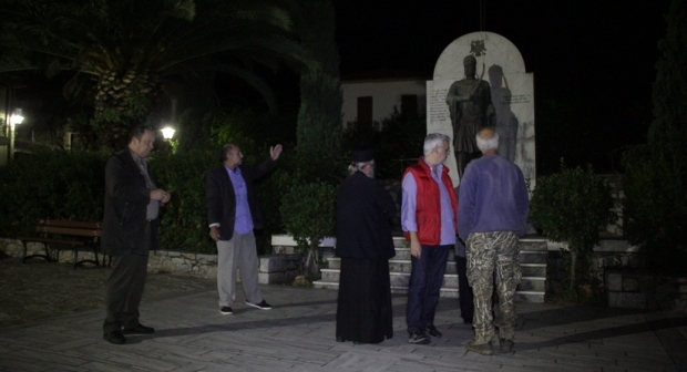Έκρηξη στο άγαλμα του Κωνσταντίνου Παλαιολόγου στον Μυστρά – ΦΩΤΟ
