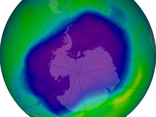 Έκταση ρεκόρ καλύπτει η τρύπα του όζοντος