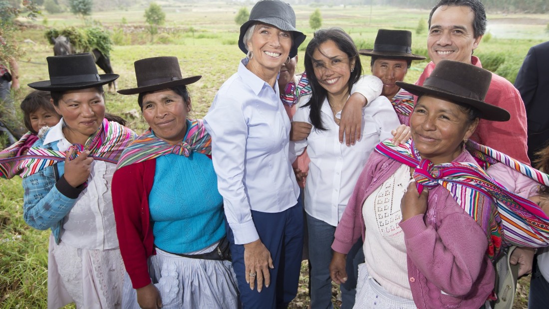 Η Λαγκάρντ για τουρισμό στο Περού – ΦΩΤΟ