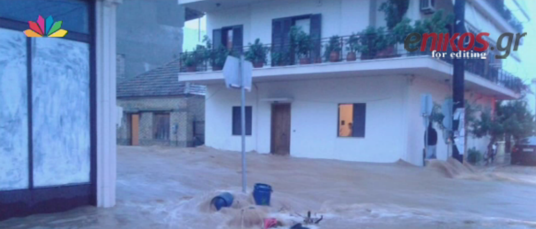 Εγκλωβισμένοι οδηγοί στο Βουπράσιο Αχαΐας – ΒΙΝΤΕΟ