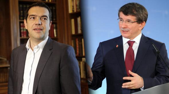 Ο Νταβούτογλου πρότεινε στον Τσίπρα τετραμερή συνάντηση για το Κυπριακό