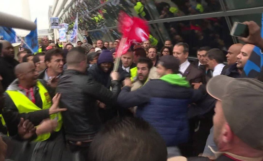 Συνελήφθησαν εργαζόμενοι της Air France