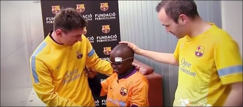 Οι ανθρώπινες στιγμές των αστέρων της μπάλας – ΒΙΝΤΕΟ