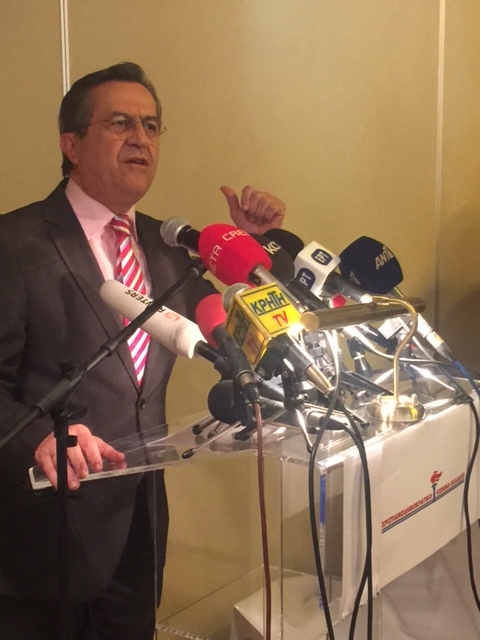 Νικολόπουλος: Θα συνεργαζόμαστε με ΑΝΕΛ-ΣΥΡΙΖΑ μόνο ως ανεξάρτητοι κυβερνητικοί εταίροι