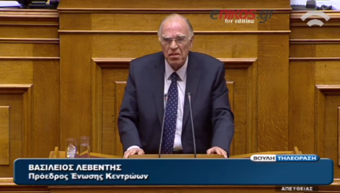 Λεβέντης: Η αριστερά έχει γίνει δεξιά και η δεξιά αριστερίζει – ΒΙΝΤΕΟ