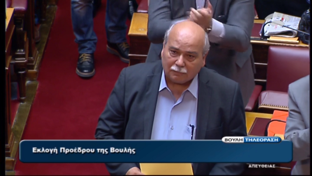 Ο Βούτσης Πρόεδρος της Βουλής με 181 ψήφους – ΒΙΝΤΕΟ