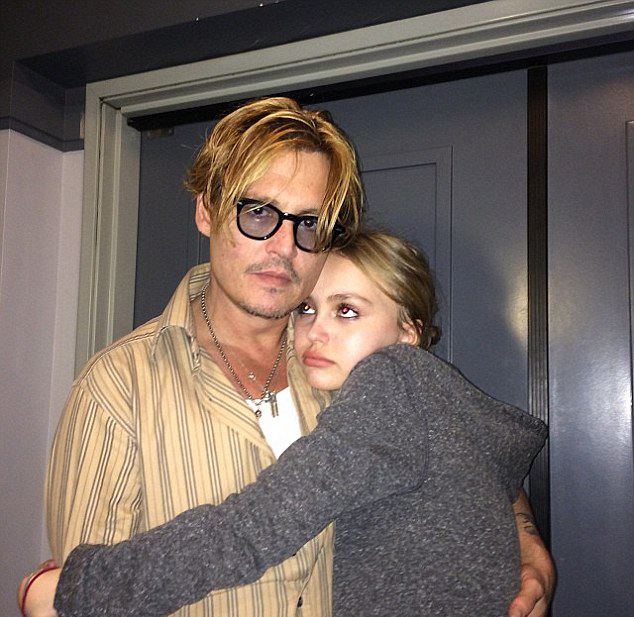 O Tζόνι Ντεπ ανησυχεί για την κόρη του