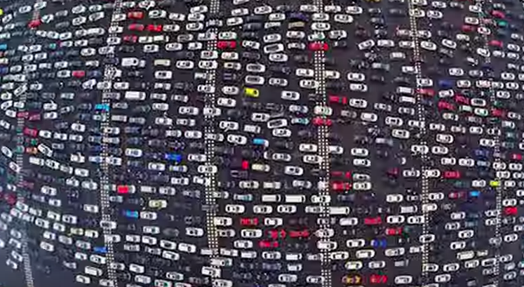 Αυτό είναι το μεγαλύτερο μποτιλιάσμα του κόσμου – ΒΙΝΤΕΟ