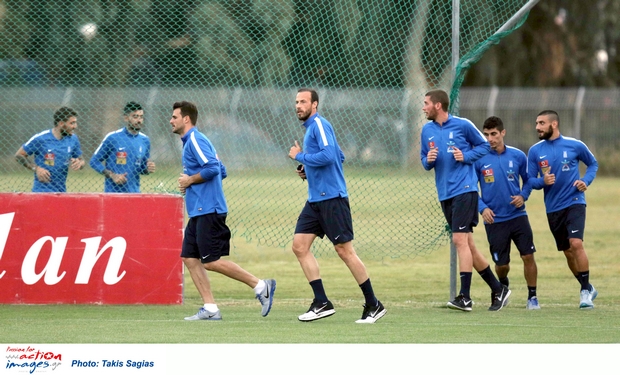 Με απουσίες η προπόνηση της Εθνικής