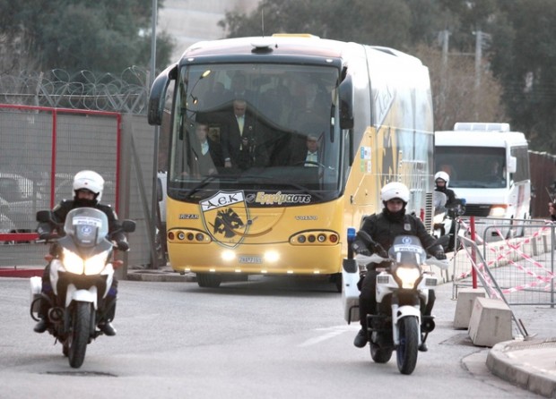 Στο Φάληρο η ΑΕΚ – ΦΩΤΟ