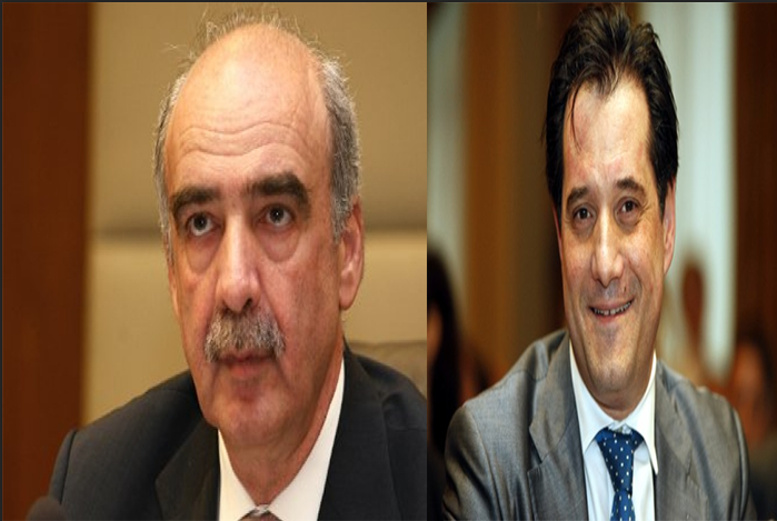 Ο χαιρετισμός του Μεϊμαράκη στον Άδωνι… και το φιλί – ΦΩΤΟ