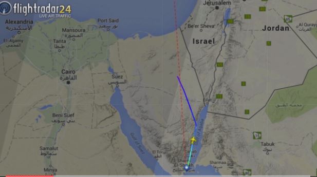 Η πορεία του ρωσικού αεροπλάνου πριν χαθεί από τα ραντάρ – ΒΙΝΤΕΟ