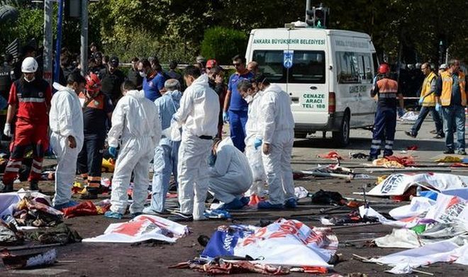 Ταυτοποιήθηκε ο ένας από τους δυο βομβιστές στην Άγκυρα