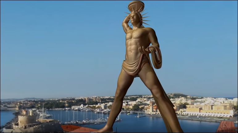 Επιστήμονες θέλουν να ανακατασκευάσουν τον Κολοσσό της Ρόδου – ΒΙΝΤΕΟ