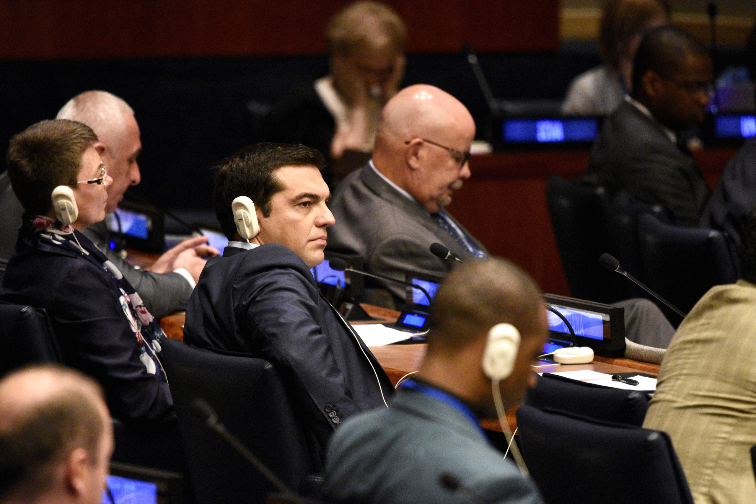 Ο Αλέξης Τσίπρας στη συνάντηση για το μεταναστευτικό – ΦΩΤΟ