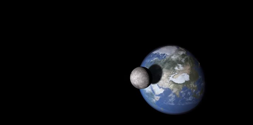 Δείτε τι θα συνέβαινε αν προσέκρουε η Σελήνη στη Γη – ΒΙΝΤΕΟ