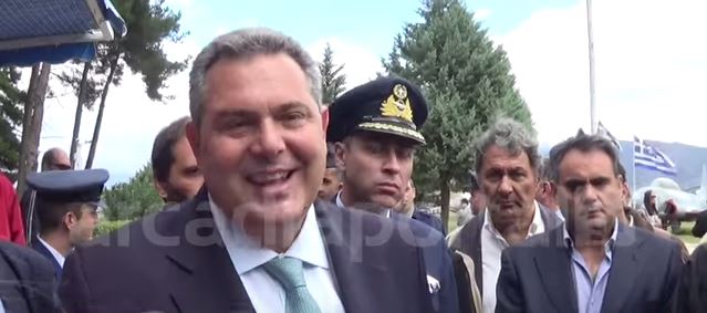 Καμμένος: Ε, τι να κάνουμε; Ξύδι… – ΒΙΝΤΕΟ