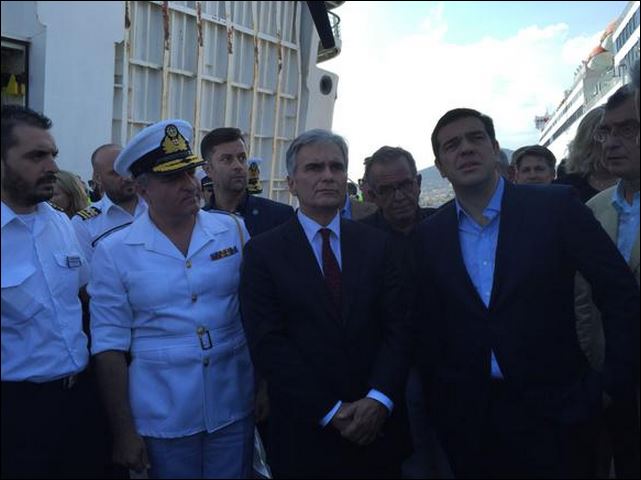 Τσίπρας – Φάιμαν στη Λέσβο – ΦΩΤΟ