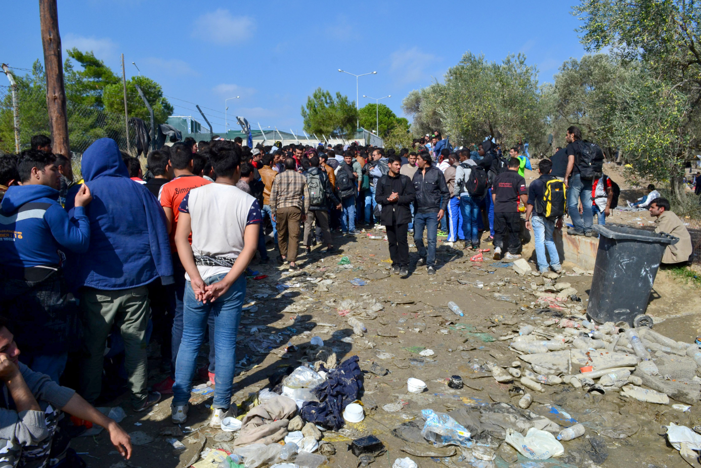 Ασφυκτική η κατάσταση στη Λέσβο
