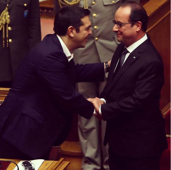 Δείτε τη ΦΩΤΟ που ανέβασε ο Oλάντ φεύγοντας από την Αθήνα