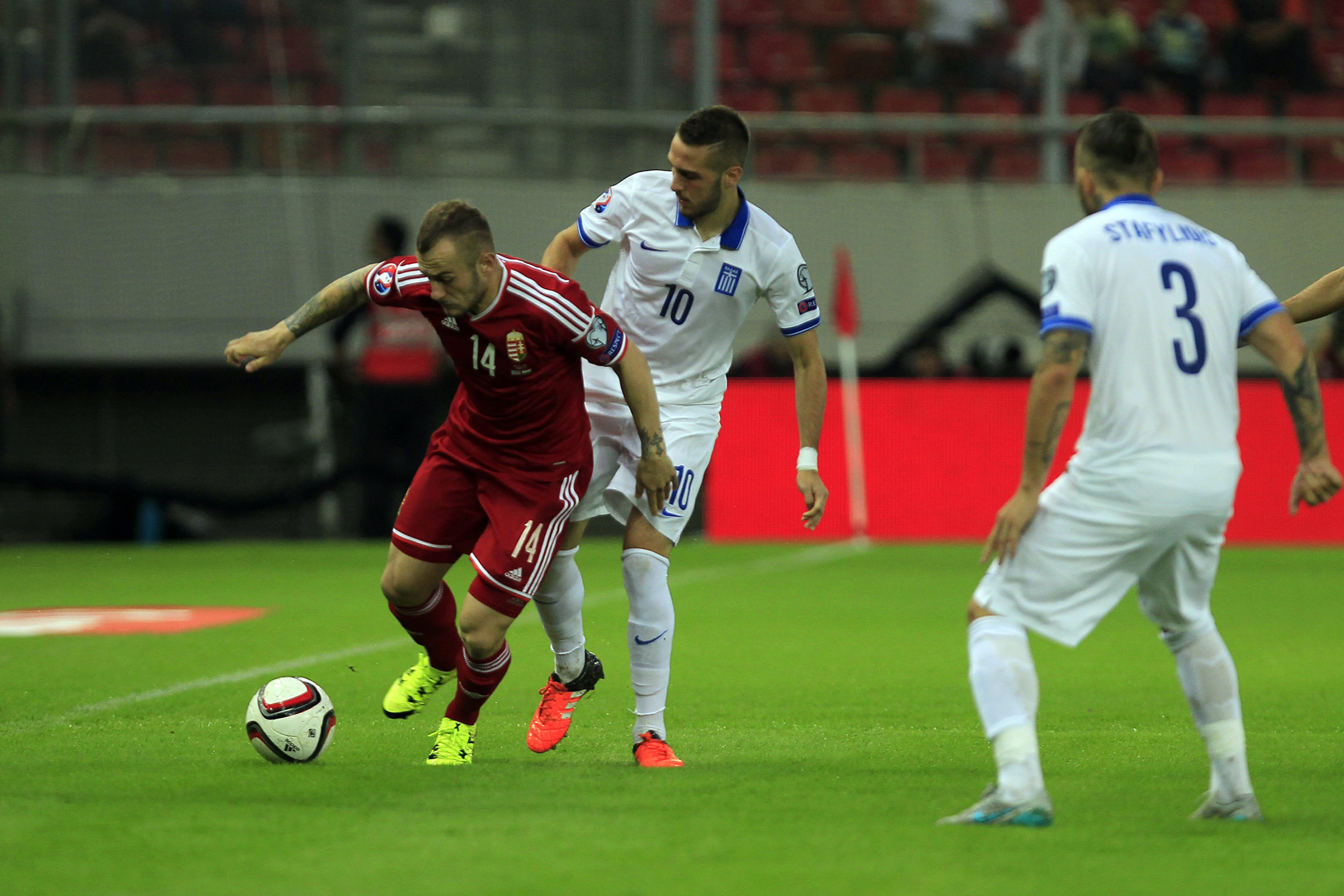 Live: Ελλάδα – Ουγγαρία 1-1 (Ημίχρονο)