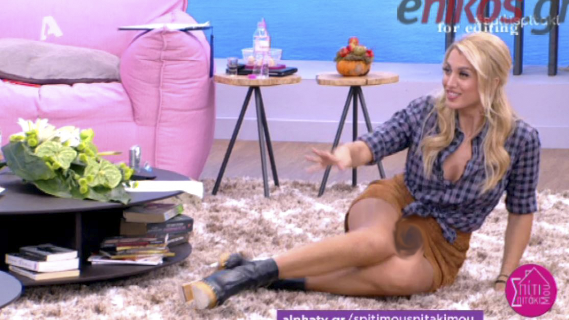 To “ατύχημα” με το μίνι της Σπυροπούλου – ΒΙΝΤΕΟ