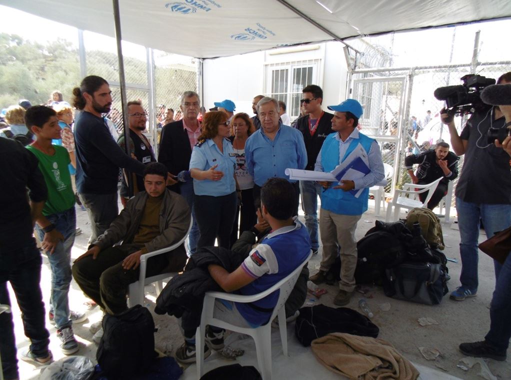 “Το μεταναστευτικό δεν είναι πρόβλημα της Λέσβου και της Ελλάδας”