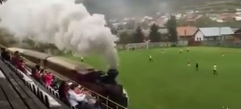 Γήπεδο σταθμός… τρένου – ΒΙΝΤΕΟ