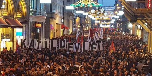 10.000 διαδηλωτές στην Κωνσταντινούπολη – Πορείες στην Ευρώπη – ΦΩΤΟ