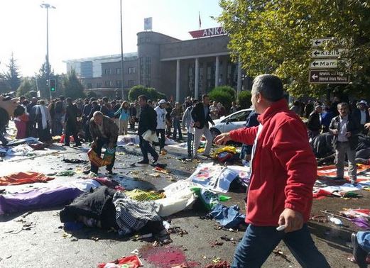 Φονικές εκρήξεις στην Άγκυρα – ΦΩΤΟ
