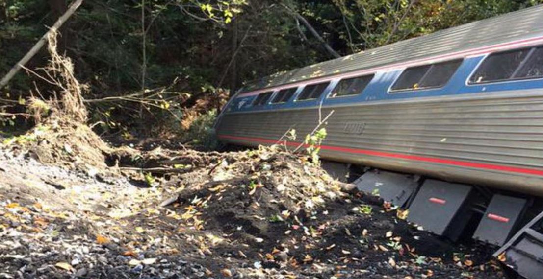 Εκτροχιασμός τρένου με τραυματίες στις ΗΠΑ