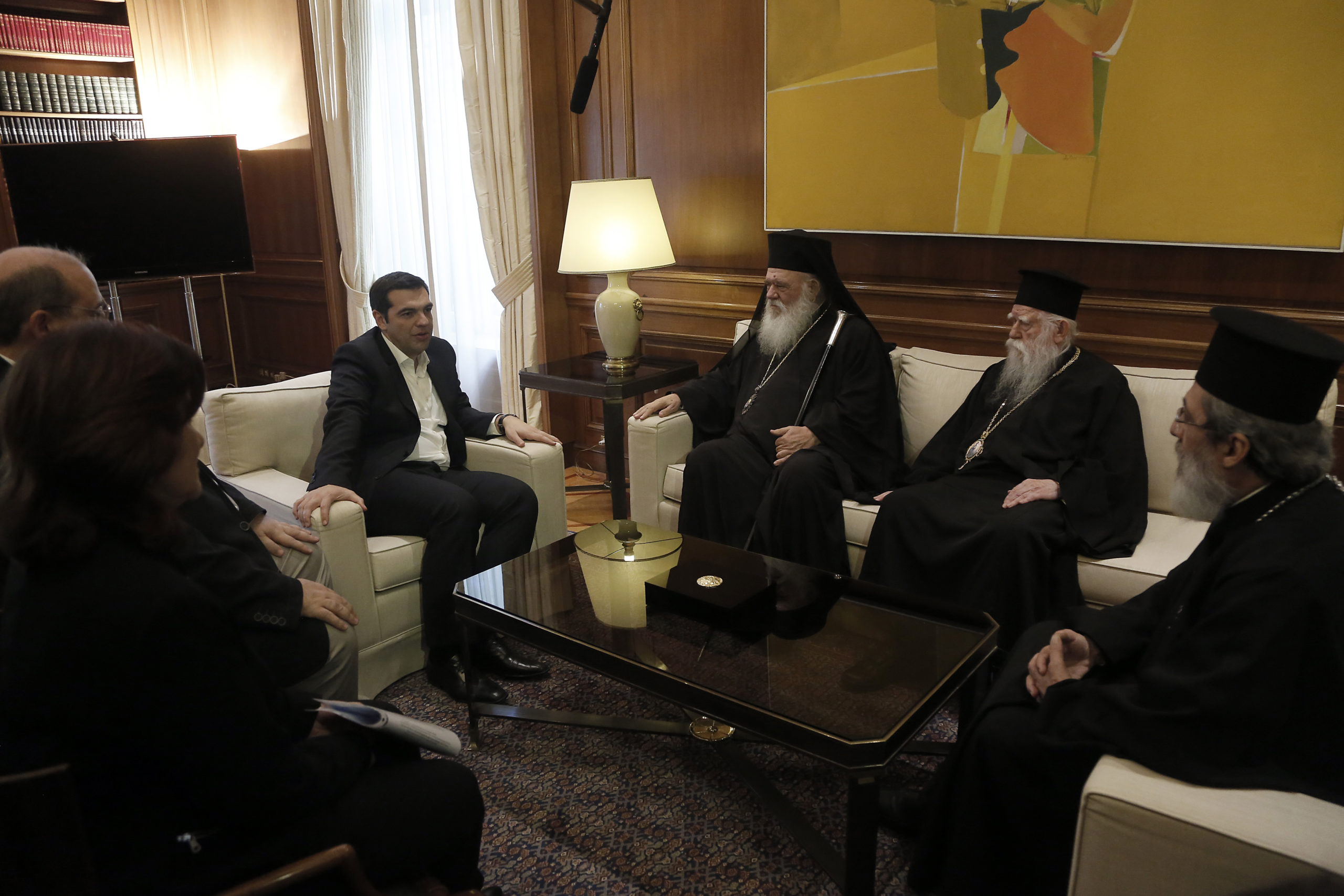 Συνάντηση Τσίπρα – Ιερώνυμου – ΒΙΝΤΕΟ