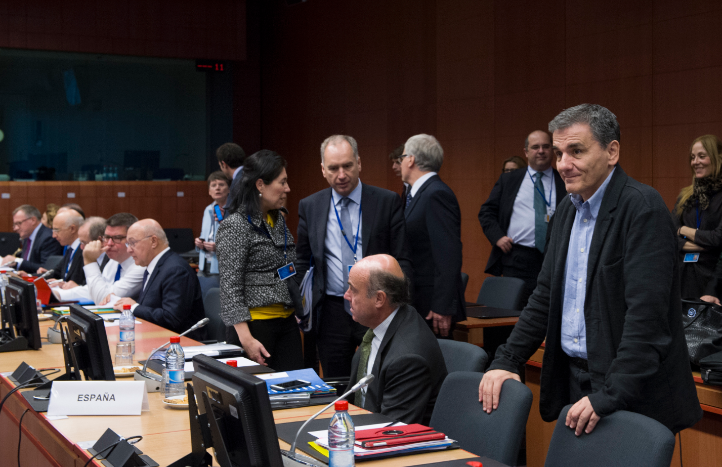 Οι συνομιλίες του Τσακαλώτου στο Eurogroup – ΦΩΤΟ