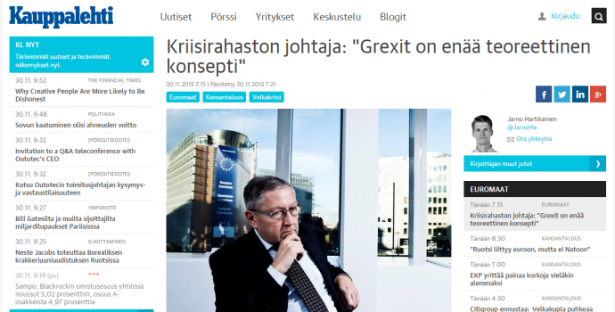 Ρέγκλινγκ: Δεν πρόκειται να γίνει κούρεμα του ελληνικού χρέους