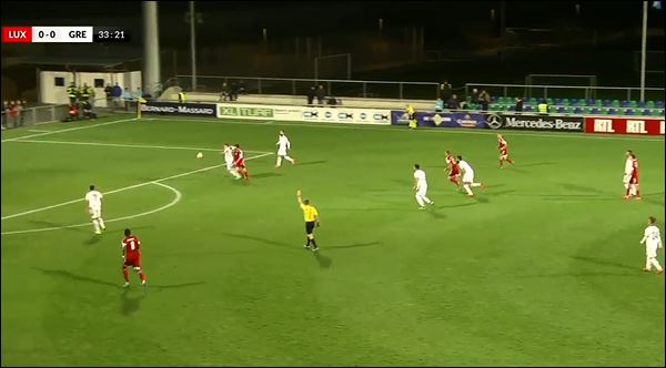 Λουξεμβούργο – Ελλάδα 1-0 (ΤΕΛΙΚΟ)