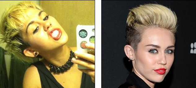 Η σωσίας της Miley Cyrus – ΦΩΤΟ