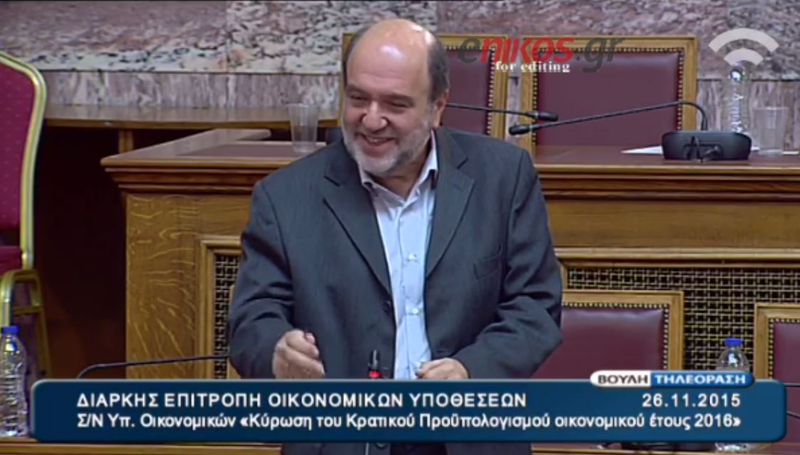Αλεξιάδης: Δεν θα μειώσουμε τις δαπάνες με μειώσεις μισθών και απολύσεις