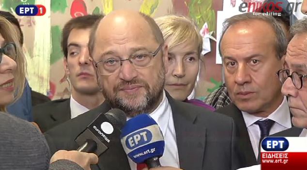 Σουλτς: Λύση από κοινού για το προσφυγικό – ΒΙΝΤΕΟ